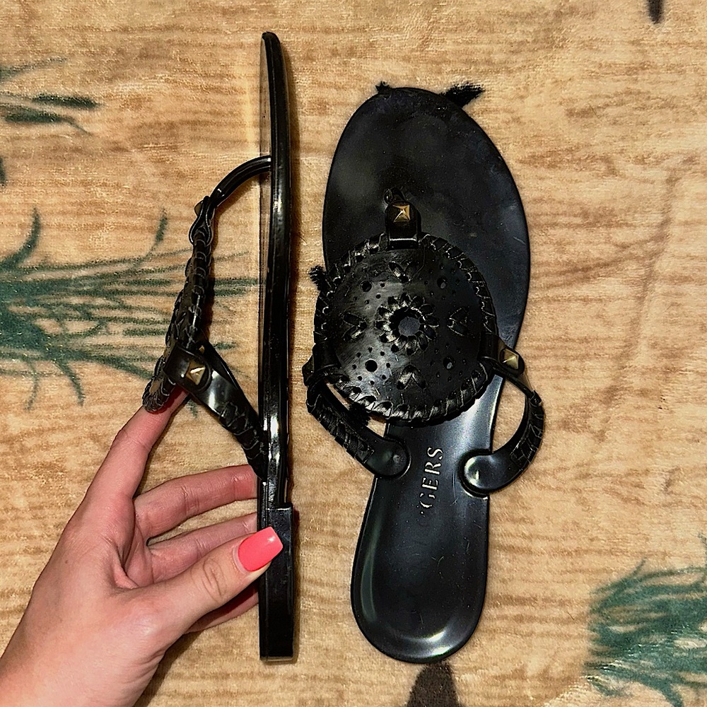 Black sandals
